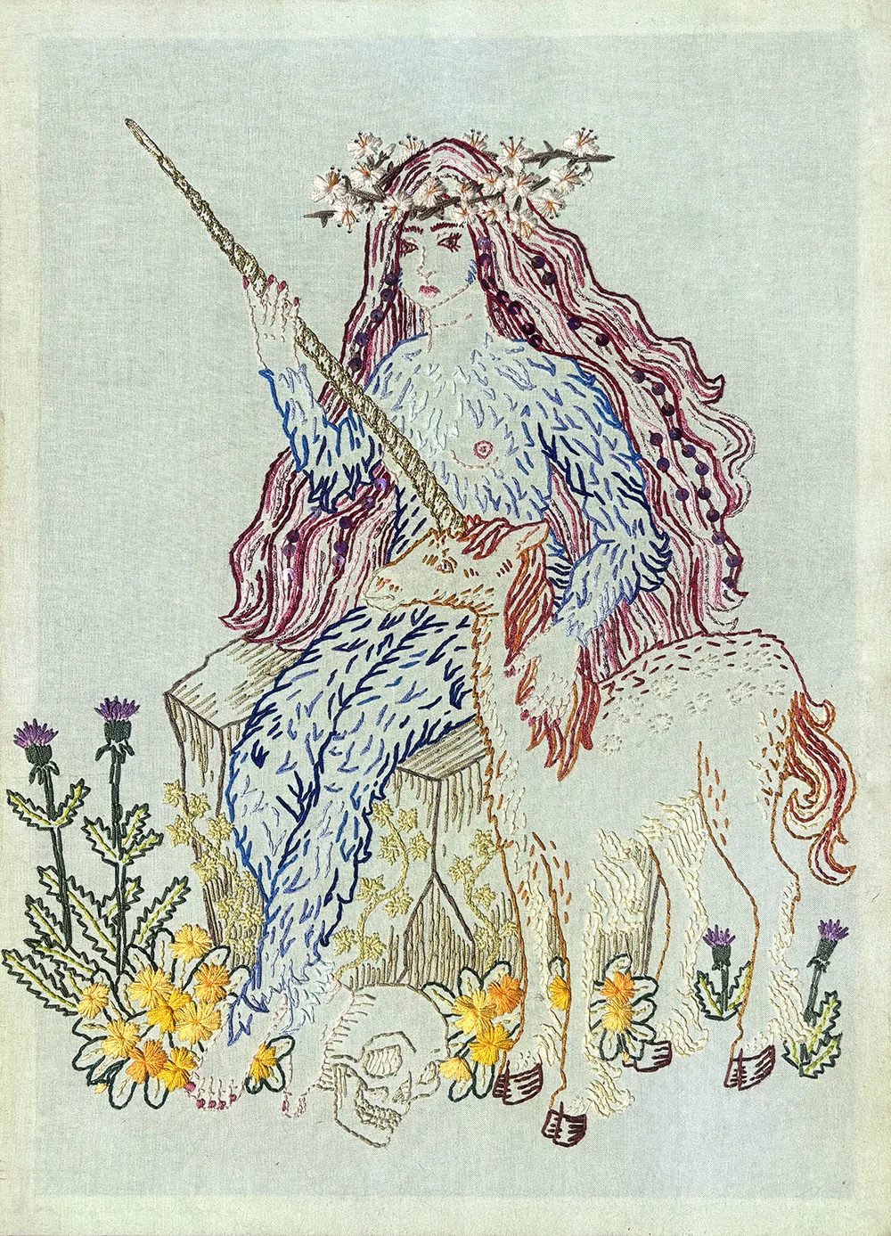 IB_19 "She is Free, Wild Woman and Unicorn", Caitlin Fitzgerald